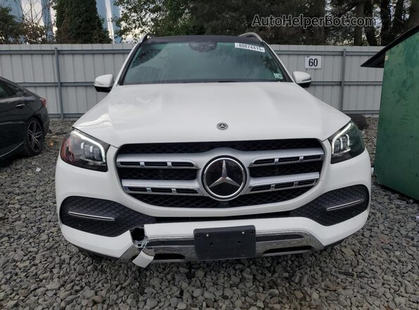 4JGFF5KEXMA420651 2021 MERCEDES-BENZ GLS White Widok z przodu