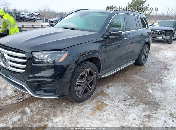 4JGFF5KEXSB439529 2025 MERCEDES-BENZ GLS 450 Black Vista tres cuartos delantera izquierda