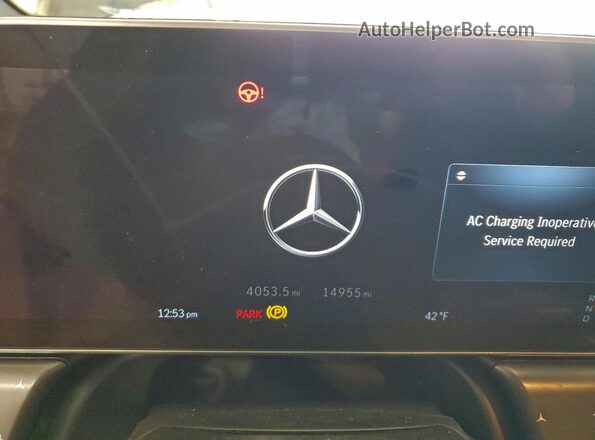4JGGM1CB2RA055283 2024 MERCEDES-BENZ EQE Black Вид щитка приладів