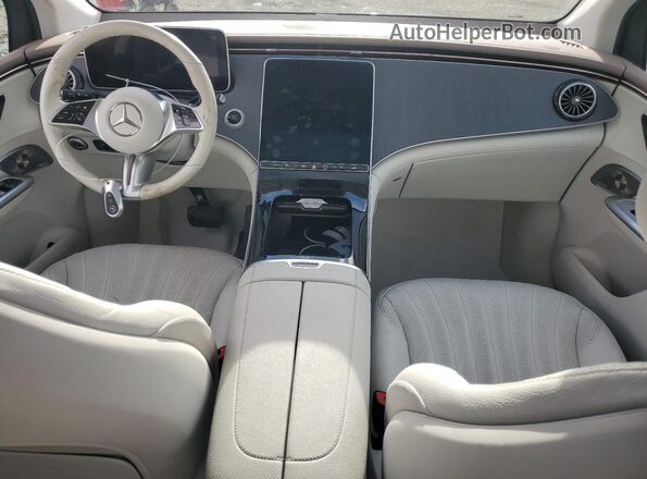 4JGGM2CB0PA032202 2023 MERCEDES-BENZ EQE Gray წინა პანელის ხედი