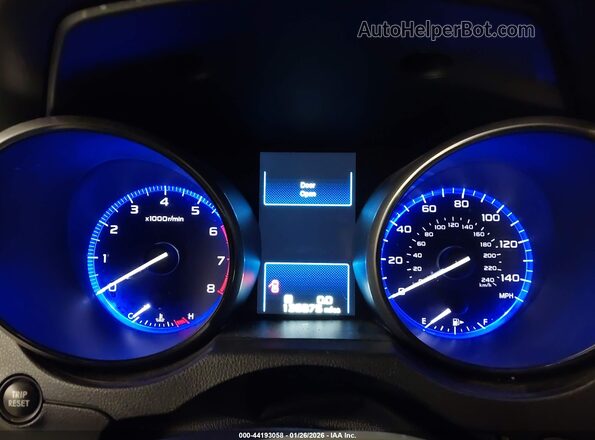 4S3BNAB64K3039516 2019 SUBARU LEGACY Blue Вид задніх сидінь