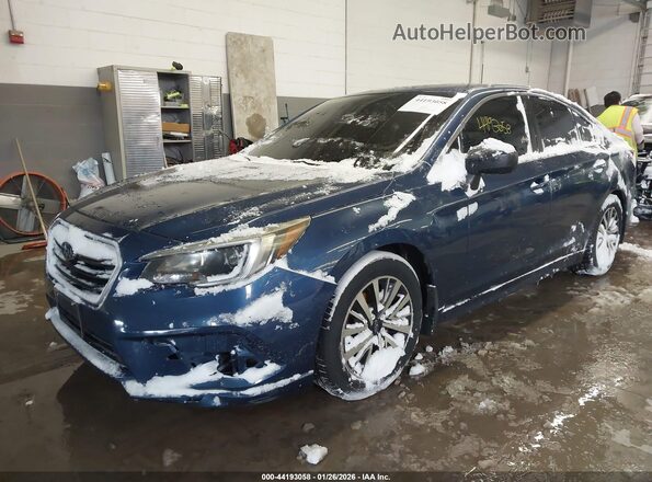 4S3BNAB64K3039516 2019 SUBARU LEGACY Blue Передня ліва чверть