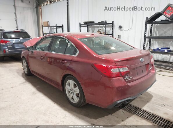 4S3BNAB65K3018867 2019 SUBARU LEGACY Red 