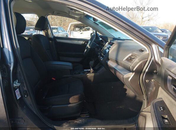 4S3BNAC60H3057793 2017 SUBARU LEGACY Gray Սալոնի դիմացի տեսք