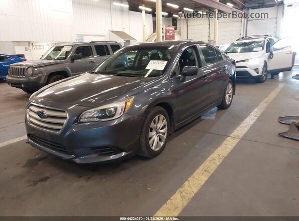 4S3BNAC63G3022695 2016 SUBARU LEGACY Gray წინა მარცხენა ხედი სამი მეოთხედიდან