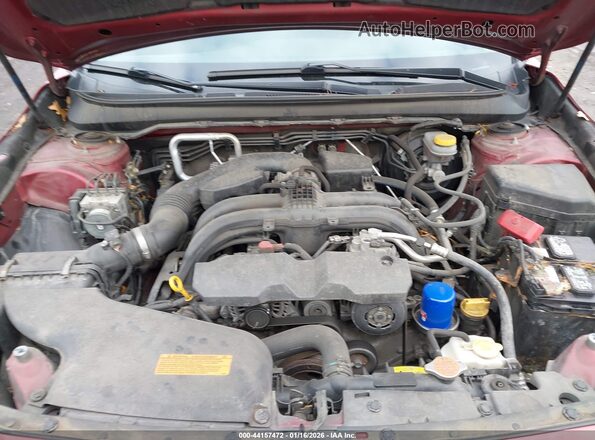 4S3BNAC63H3061238 2017 SUBARU LEGACY Maroon Rear view