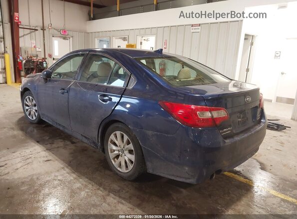 4S3BNAC69H3064886 2017 SUBARU LEGACY Blue Rear left