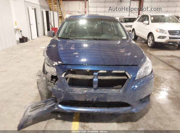 4S3BNAC69H3064886 2017 SUBARU LEGACY Blue Instrument cluster view