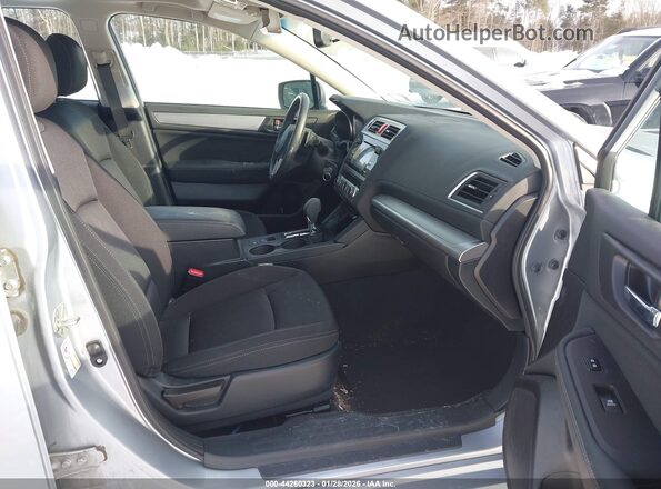 4S3BNAD68H3002703 2017 SUBARU LEGACY Silver წინა სალონის ხედი