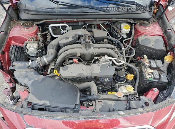 4S3BNAF61J3037862 2018 SUBARU LEGACY Red 