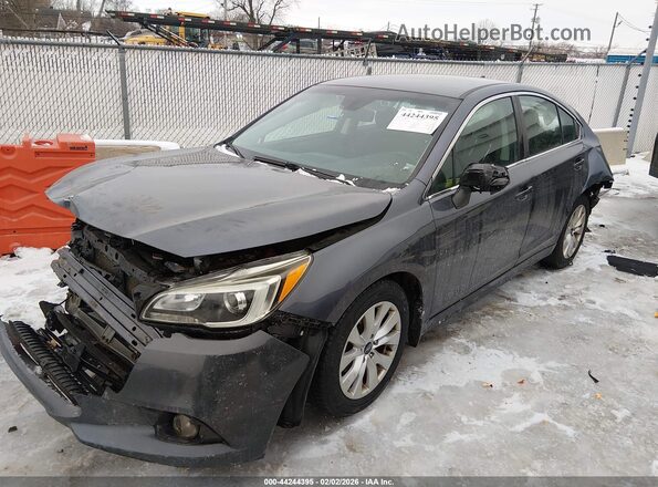 4S3BNAF64H3013131 2017 SUBARU LEGACY Gray წინა მარცხენა ხედი სამი მეოთხედიდან