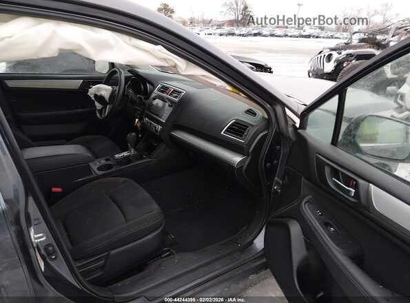 4S3BNAF64H3013131 2017 SUBARU LEGACY Gray წინა სალონის ხედი