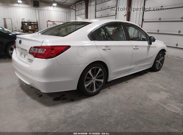 4S3BNAN60H3036875 2017 SUBARU LEGACY White Tył prawy
