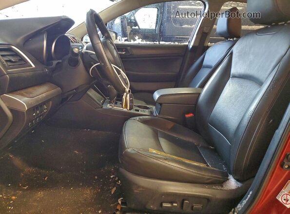 4S3BNAN63H3008634 2017 SUBARU LEGACY Maroon Widok wnętrza z przodu