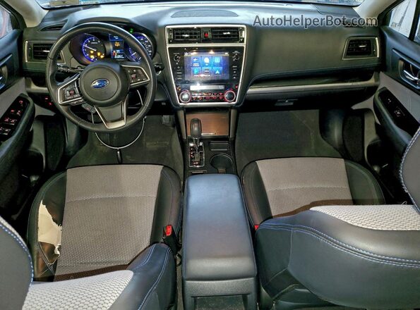 4S3BNAR6XK3035346 2019 SUBARU LEGACY White Вид панелі приладів