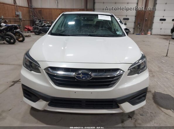 4S3BWAB62N3010078 2022 SUBARU LEGACY White Widok zestawu wskaźników