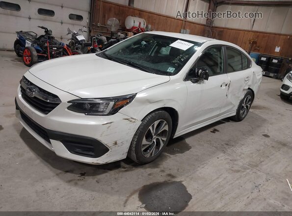 4S3BWAB62N3010078 2022 SUBARU LEGACY White Przód lewy