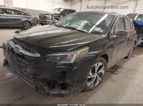 4S3BWAC61L3018748 2020 SUBARU LEGACY Черный Передняя левая четверть