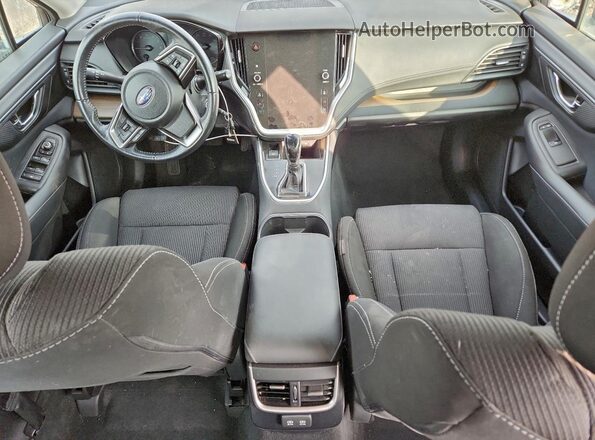 4S3BWAC65N3004659 2022 SUBARU LEGACY Красный Вид панели приборов