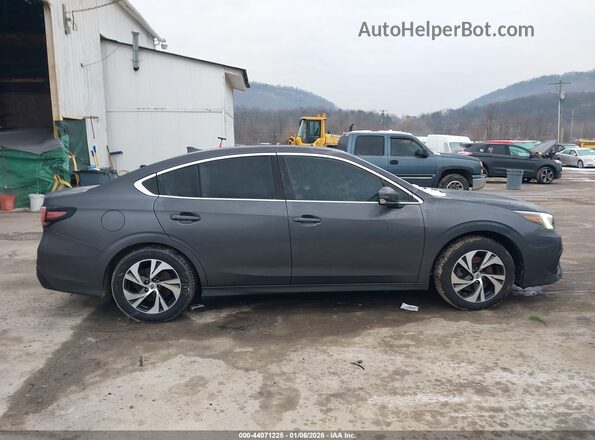 4S3BWAC69L3022871 2020 SUBARU LEGACY Gray Widok wnętrza z tyłu