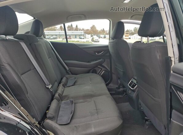 4S3BWAC69S3009312 2025 SUBARU LEGACY Black Vista de los asientos traseros