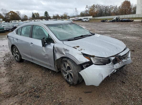 4S3BWAC6XM3009211 2021 SUBARU LEGACY Silver Przód prawy