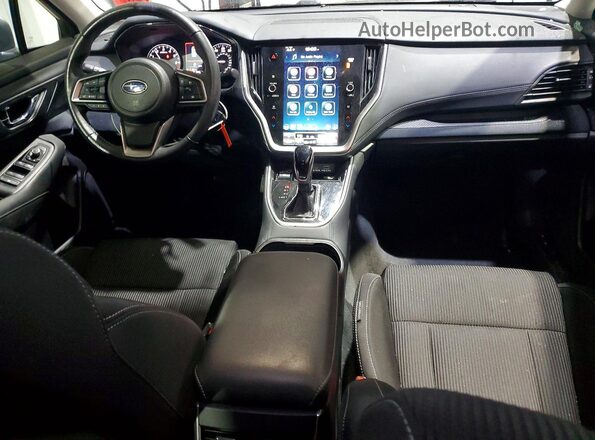 4S3BWAC6XP3010184 2023 SUBARU LEGACY Серый Вид панели приборов