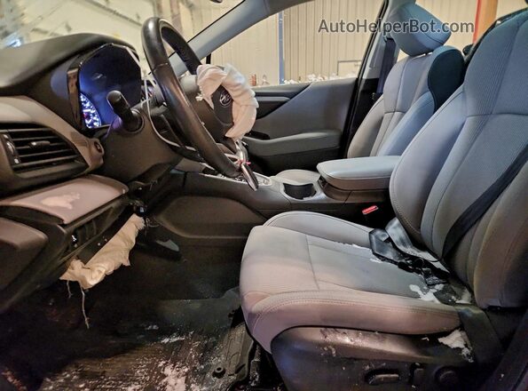 4S3BWAD60M3013525 2021 SUBARU LEGACY Black Вид салону спереду