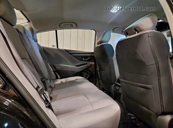 4S3BWAD60M3013525 2021 SUBARU LEGACY Black Вид задніх сидінь