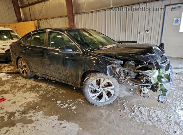 4S3BWAD60M3013525 2021 SUBARU LEGACY Black Передня права чверть