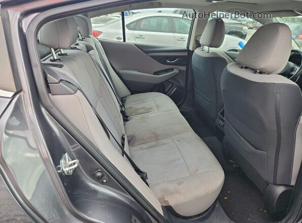 4S3BWAF62M3014141 2021 SUBARU LEGACY Gray Հետևի նստատեղերի տեսք