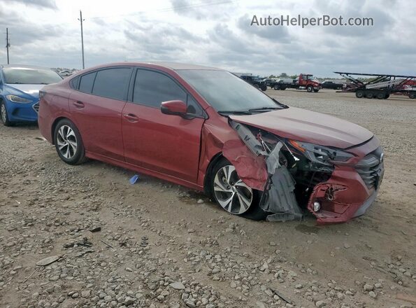 4S3BWAF67S3003312 2025 SUBARU LEGACY Темно-бордовый Передняя правая четверть