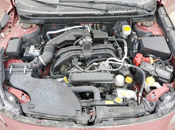 4S3BWAF67S3003312 2025 SUBARU LEGACY Темно-бордовый Вид задней части салона