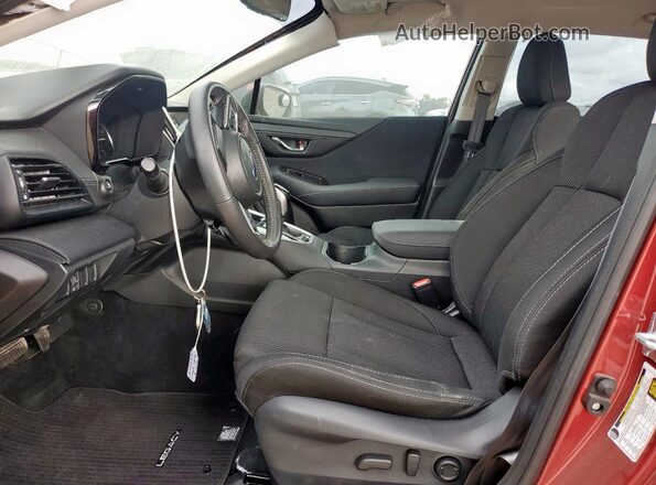 4S3BWAF67S3003312 2025 SUBARU LEGACY Темно-бордовый Вид салона спереди