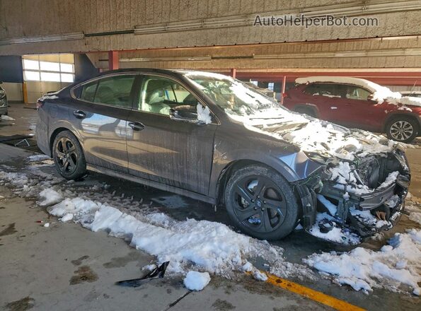 4S3BWAH66N3004503 2022 SUBARU LEGACY Угольный Передняя правая четверть