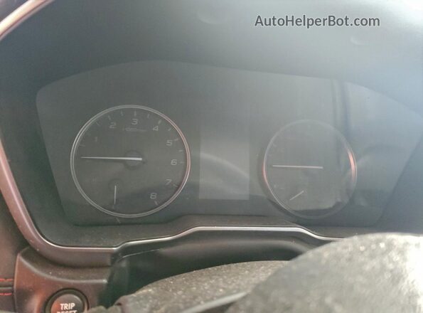 4S3BWAH66N3004503 2022 SUBARU LEGACY Угольный Вид щитка приборов