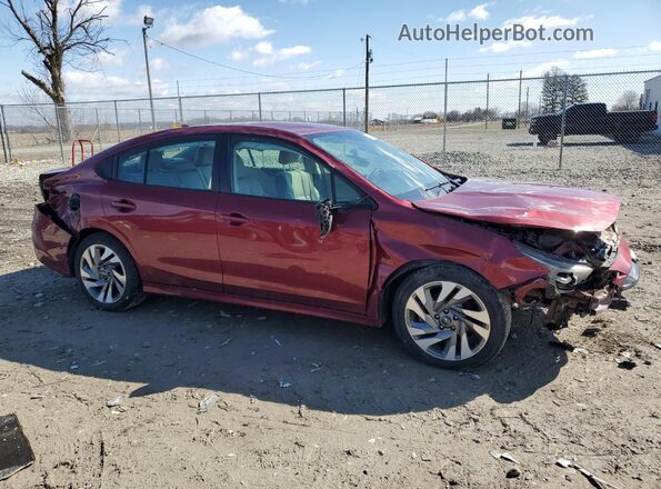 4S3BWAM60P3017949 2023 SUBARU LEGACY Red Front right