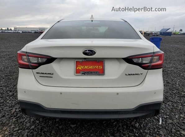 4S3BWAN67P3003738 2023 SUBARU LEGACY White Widok z tyłu