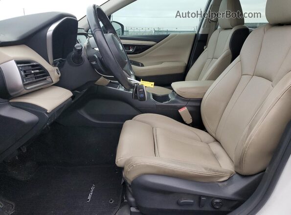 4S3BWAN67P3003738 2023 SUBARU LEGACY White Widok wnętrza z przodu