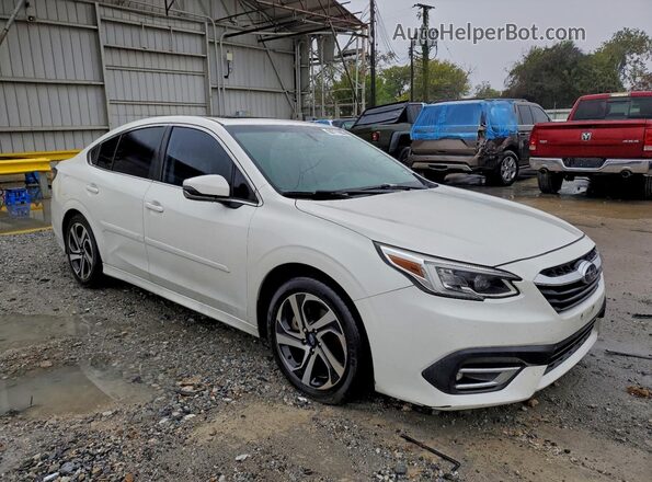 4S3BWAN68L3024608 2020 SUBARU LEGACY White Przód prawy