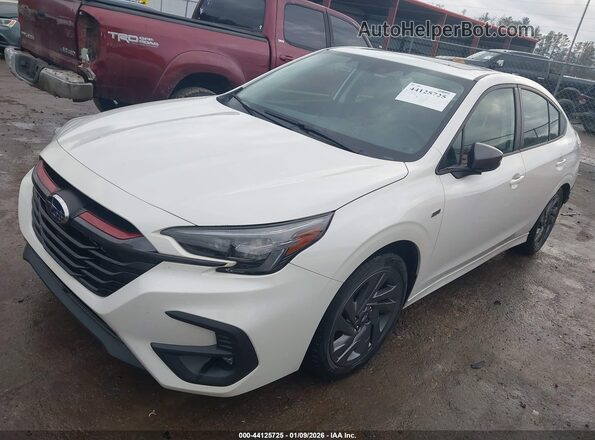 4S3BWGG6XR3006958 2024 SUBARU LEGACY White წინა მარცხენა ხედი სამი მეოთხედიდან