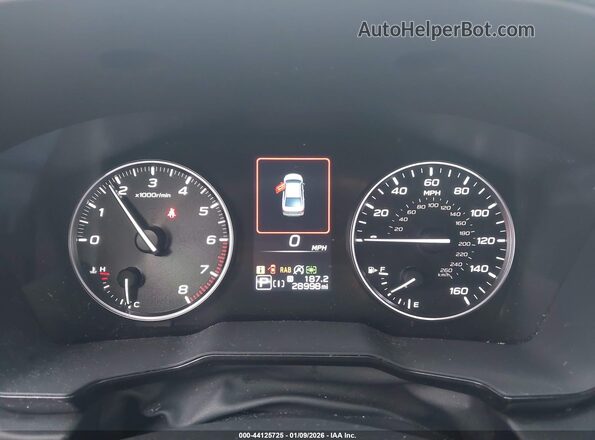4S3BWGG6XR3006958 2024 SUBARU LEGACY White უკანა სავარძლების ხედი