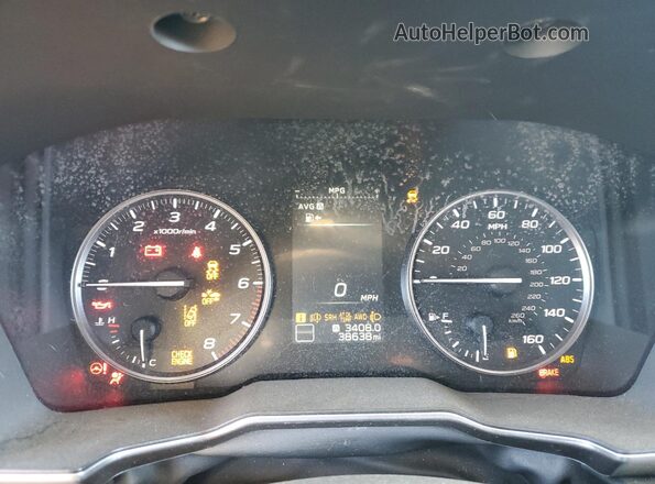 4S3BWGN65N3028525 2022 SUBARU LEGACY Синий Вид щитка приборов