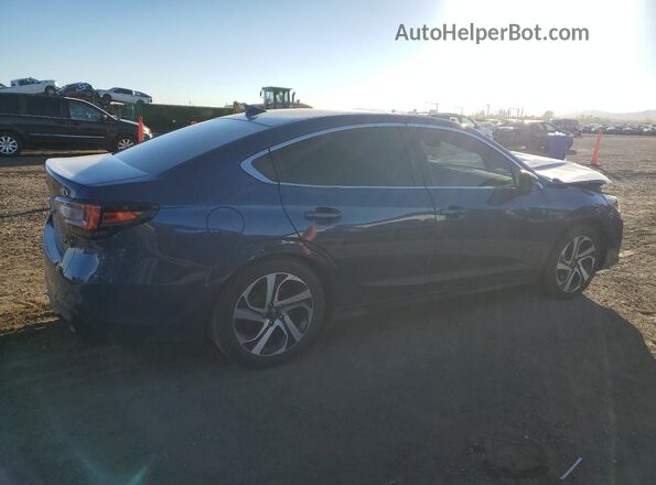 4S3BWGN65N3028525 2022 SUBARU LEGACY Синий Задняя правая четверть