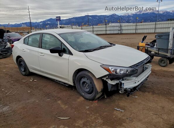 4S3GKAB61M3606752 2021 SUBARU IMPREZA White Передня права чверть