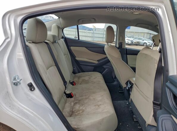 4S3GKAB61M3606752 2021 SUBARU IMPREZA White Вид задніх сидінь