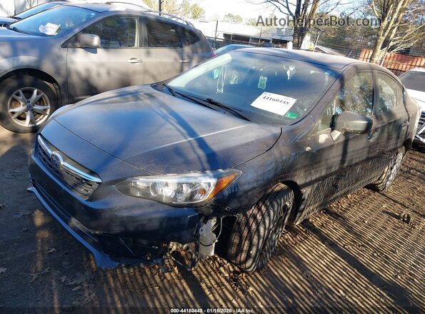 4S3GKAB69L3615441 2020 SUBARU IMPREZA Синий Передняя левая четверть
