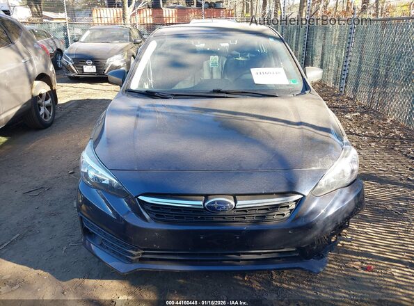 4S3GKAB69L3615441 2020 SUBARU IMPREZA Синий Вид щитка приборов