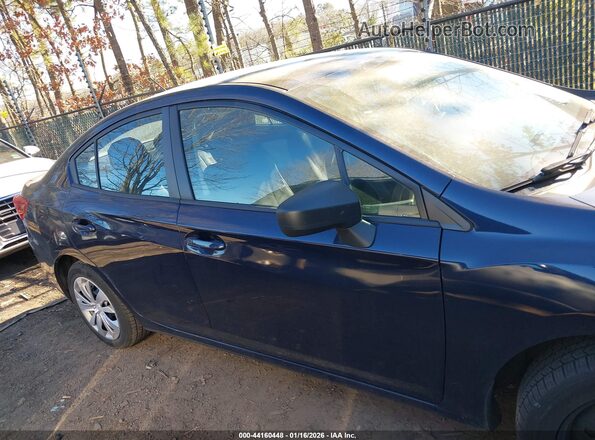 4S3GKAB69L3615441 2020 SUBARU IMPREZA Синий Вид задней части салона