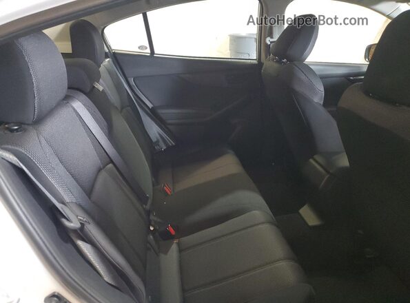 4S3GKAB69M3607468 2021 SUBARU IMPREZA Белый Вид задних сидений